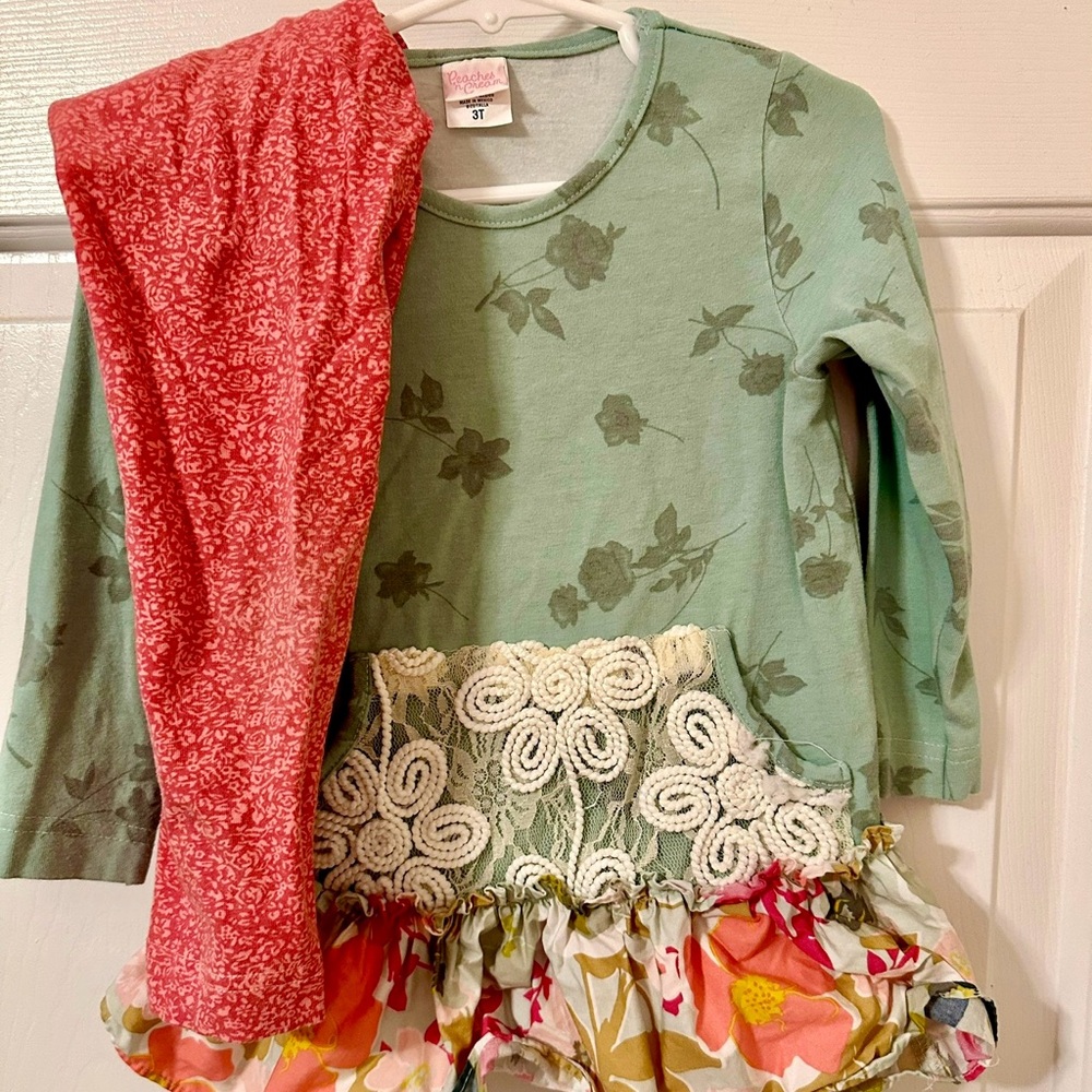 RicRac & ruffles set
